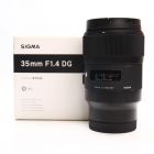 A - Sigma 35mm f1.4 DG HSM Art Lens - L-Mount