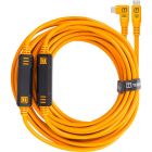 Tether Tools TetherPro 9.4m USB-C to USB-C Right Angle Cable - Orange