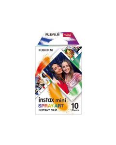 Fujifilm Instax Mini Instant Film Single Pack (10 Shots): Spray Art