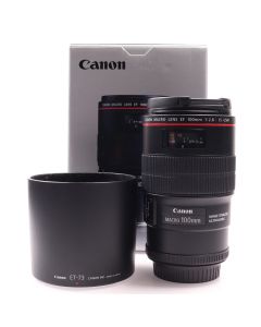 USED Canon EF 100mm f/2.8 L Macro IS USM Lens