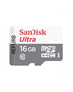 SanDisk Ultra microSDHC UHS-I card - 16GB (Refurbished)