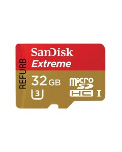 SanDisk Extreme microSDHC 32GB UHS-1 U3 (Refurbished)