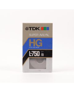 USED TDK Super Avilyn HG L-750 Betamax Tape New Old Stock