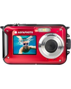 Agfa Realishot WP8000 Waterproof Digital Compact Camera - Red