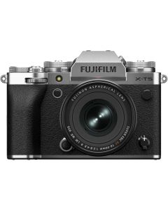 Fujifilm X-T5 Digital Mirrorless Camera with 16-50mm XF WR Lens - Silver