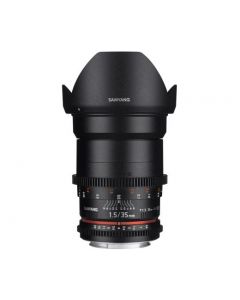 Samyang 35mm T1.5 AS UMC II VDSLR Lens: Sony FE Full Frame E Mount