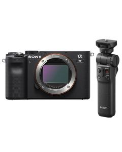 Sony Alpha A7C Digital Camera with Vlogging Grip - Black