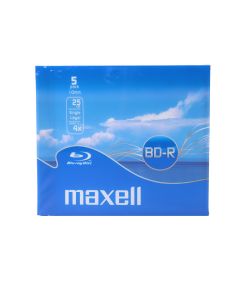 Maxell Blu-ray Disc BD-R (4x) 25GB - 5 Pack Jewel Case -  276074