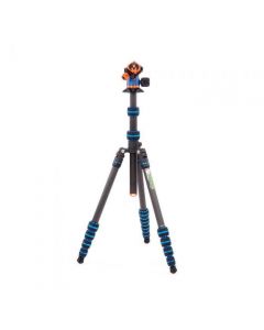 3 Legged Thing PUNKS Brian 2.0 Carbon Fibre Tripod with Airhed Neo 2.0 - Blue