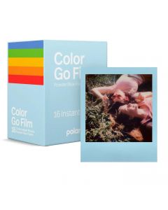 Polaroid Go Colour Instant Film Twin Pack (16 Shots) - Powder Blue Frame