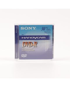 USED Sony DVD-R For Handycam 30min/1.4gb - New Old Stock