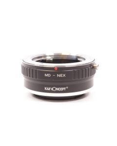 USED K&F Concept Minolta MD to Sony E Mount Lens Adapter