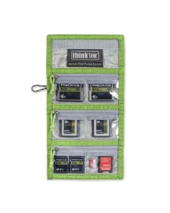 Think Tank Secure Pixel Pocket Rocket Memory Card Wallet - Green