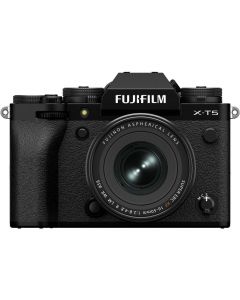 Fujifilm X-T5 Digital Mirrorless Camera with 16-50mm XF WR Lens - Black