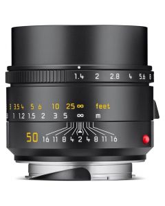 Leica Summilux-M 50mm F1.4 ASPH M-Mount Lens - Black