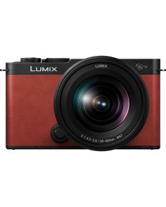 Panasonic Lumix S9 Digital Mirrorless Camera with 20-60mm f3.5-5.6 Lens - Crimson Red