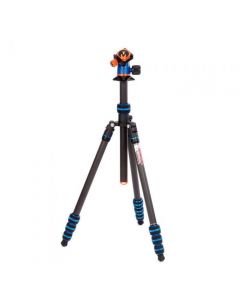 3 Legged Thing PUNKS Billy 2.0 Carbon Fibre Tripod with Airhed Neo 2.0 - Blue