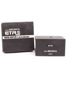 USED Zenza Bronica ETR Si Tripod Adapter-E (For Polaroid Back)