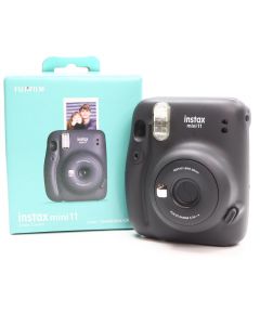 A - Fujifilm Instax Mini 11 Instant Film Camera - Charcoal Grey