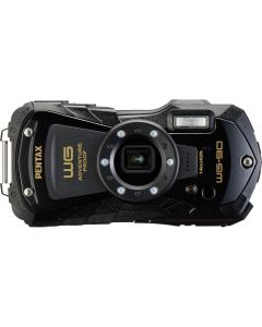 Pentax WG-90 Waterproof Digital Compact Camera - Black