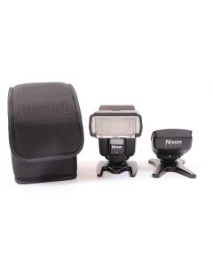 USED Nissin i60a Flash Gun (Canon) With Commander Air 10s