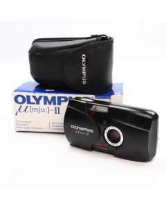 USED Olympus Mju II 35mm Compact Camera -Boxed 