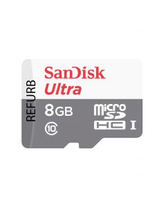 SanDisk Ultra microSDHC UHS-I card - 8GB (Refurbished)