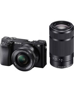 Sony Alpha A6100 Digital Camera with 16-50mm & 55-210mm Lens Kit