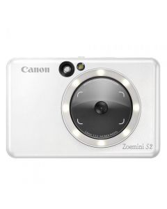 Canon Zoemini S2 Pocket Instant Camera - Pearl White