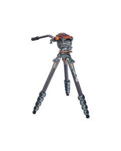 3 Legged Thing Jay Carbon Fibre Tripod with Leveling Base + AirHed Cine Arca