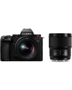 Panasonic Lumix S5 II Digital Mirrorless Camera with 20-60mm f3.5-5.6 & 50mm f1.8 Lenses