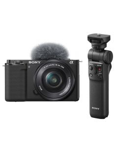 Sony Alpha ZV-E10 Digital Camera with 16-50mm Lens & Vlogging Grip