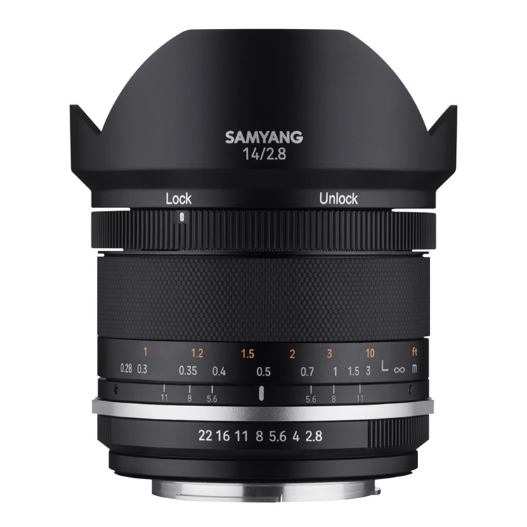 Samyang MF 14mm f2.8 MK2 Manual Focus Lens - Sony FE Mount