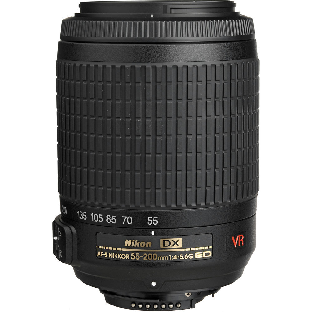 Nikon 55-200mm f4-5.6 G AF-S DX VR IF-ED Lens