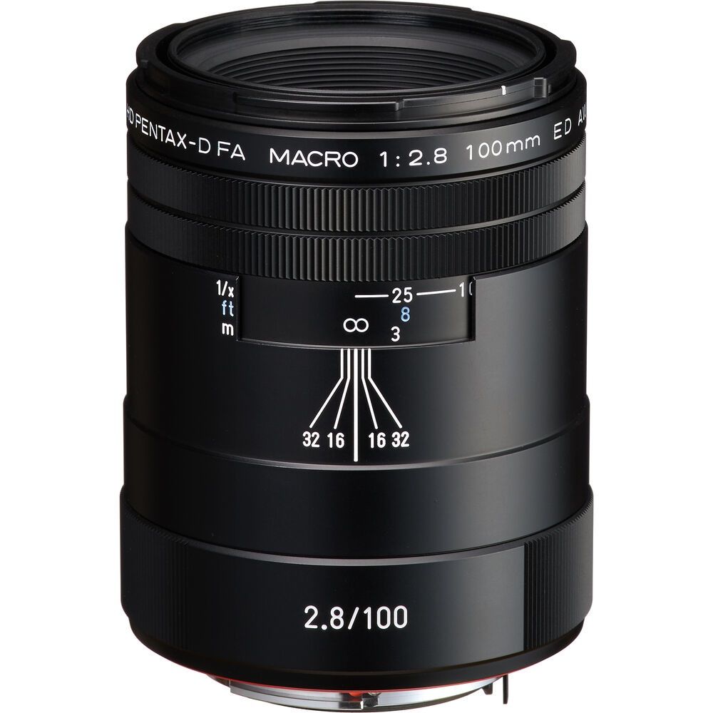 Pentax HD PENTAX-D FA 100mm f2.8 ED AW Macro Lens - Black | Camera